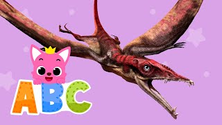 Learn ABCs with Pinkfong: Eudimorphodon, Maiasaura, Carnotaurus| Dinosaurs | Learn ABC for kids