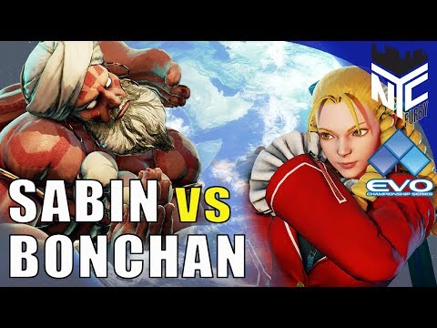 [ Street Fighter 5] EVO Pools - TS Sabin vs Bonchan [1080p/60fps]