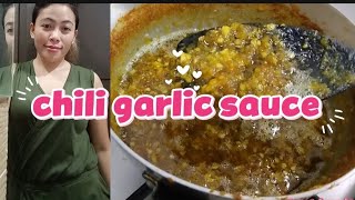 Craving #chiligarlic #sauce   yummy pero sobrang anghang.sarap pang sawsawan Lalo na kung may siomai