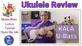 Video thumbnail for Kala U-Bass Ukulele (Nik West sig model) California Bass Uke Review by Ukulele Wales