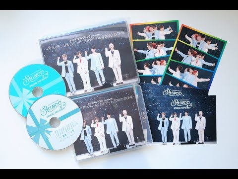 Unboxing SHINee's シャイニー 「SHINee WORLD J presents ～SHINee SPECIAL FAN EVENT～ 」 [DVD+Blu-ray]