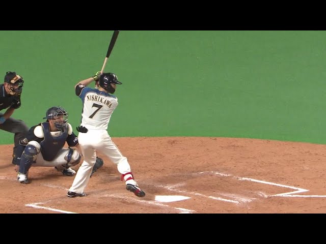 【4回裏】猛打賞!! ファイターズ・西川の本日2打点目となるタイムリーで追加点!! 2020/10/31 F-B