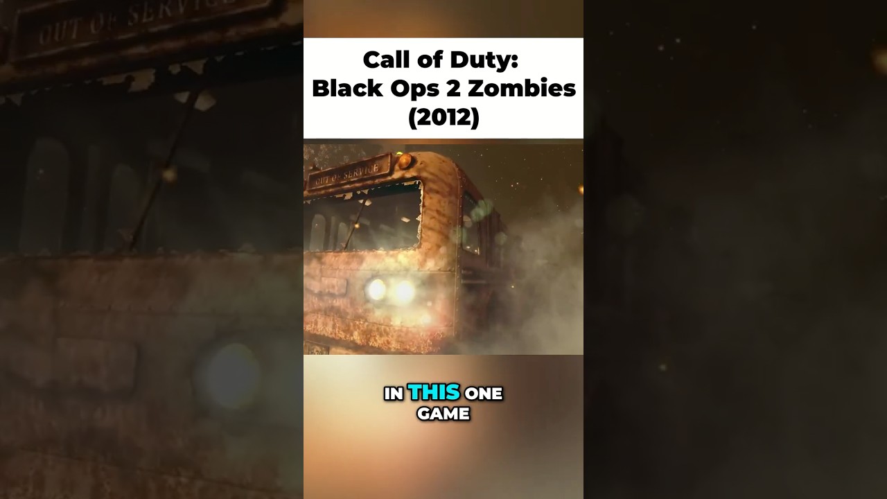 Black Ops 2 Is STILL The Greatest Zombies Game Ever Made