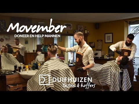 Duifhuizen laat z'n snor staan voor Movember | Steun team Duifhuizen