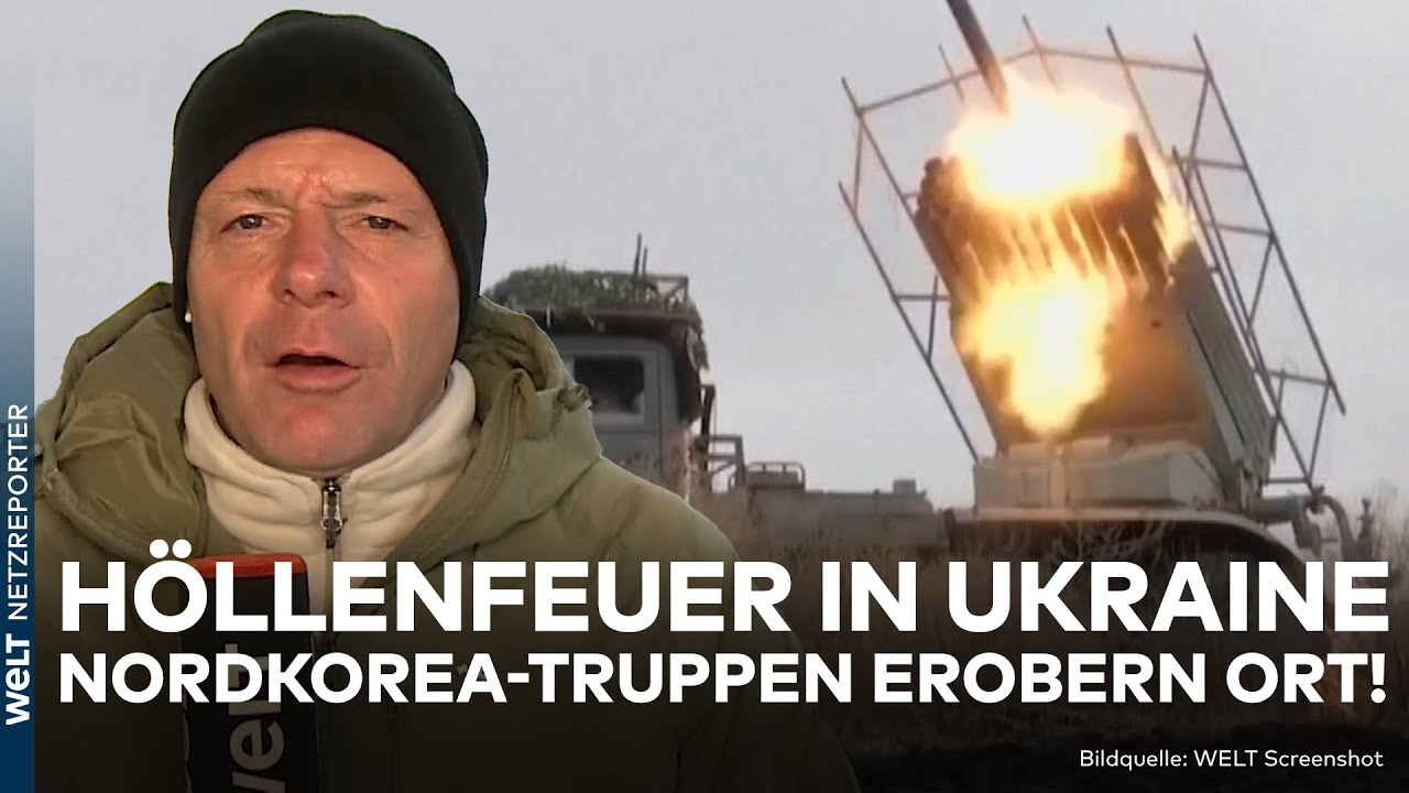 PUTINS KRIEG: Angriff mit Höllenfeuer - Spezial-Einheiten aus Nordkorea erobern Ort in Kursk zurück