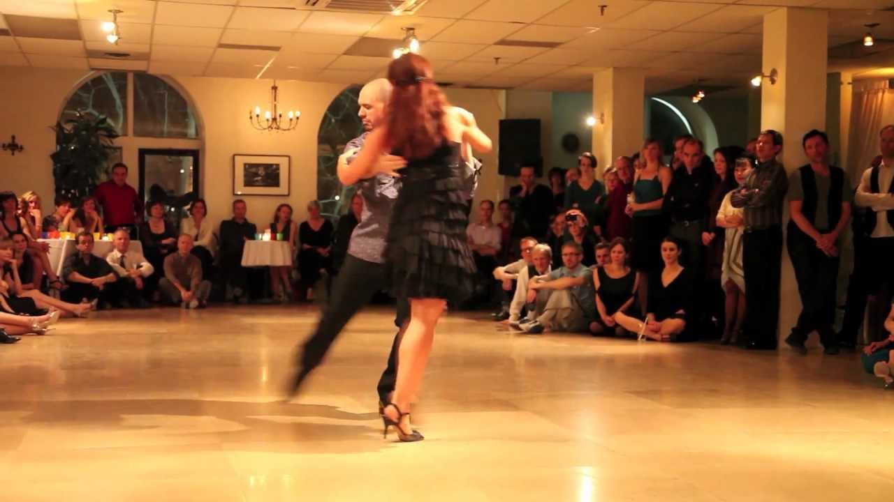 Claudia Jakobsen et Pablo Pugliese, le 3 décembre 2011. Tango.