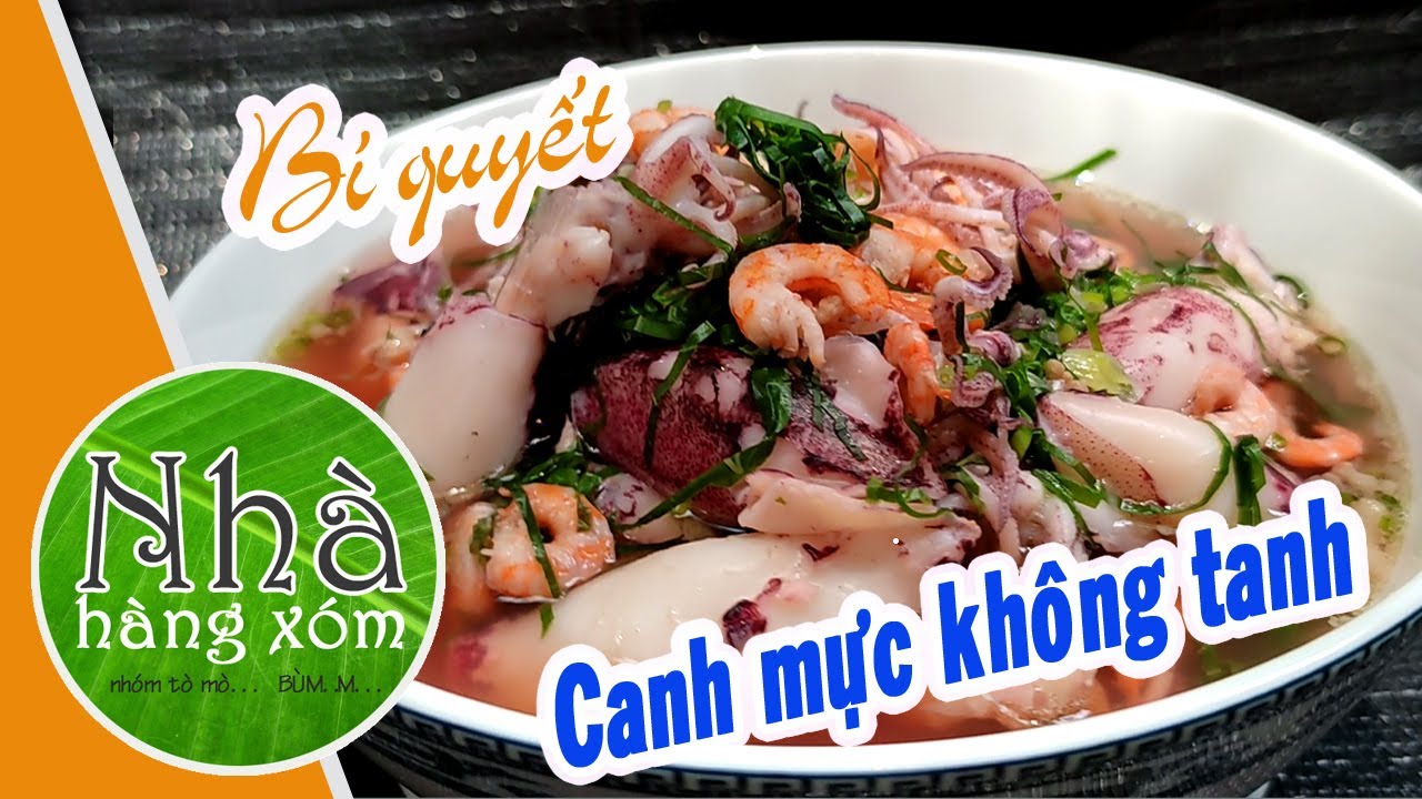 Canh Mực Nấu Chua