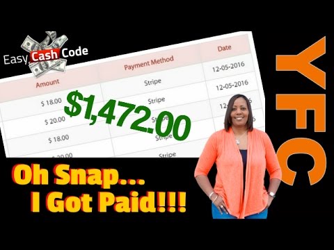 Easy Cash Code Payment Proof | Yvonne Anderson's Personal Results & Income Proof With The ECC System Video