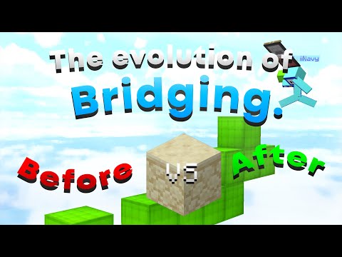 Minecraft Bridging: Then vs Now