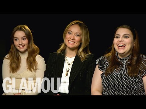 "Smart Girls Are Horny!" Booksmart's Olivia Wilde, Kaitlyn Dever & Beanie Feldstein | GLAMOUR UK