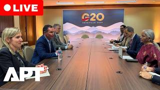 LIVE: G20 Finance Ministers and Central Bank Governors Meet in Asheville, North Carolina | APT