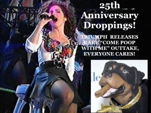 Gloria Estefan's Right Leg - Triumph's "Come Poop With Me" Outtake