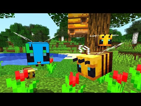 24 STUNDEN als BIENE LEBEN?! // Minecraft: The Way Of The Bee [Deutsch | HD]