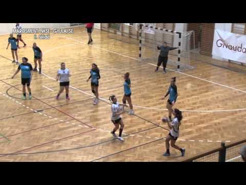 MAROSMENTI NKSE - GYULAI SE  2 félidő női kézilabda mérkőzés