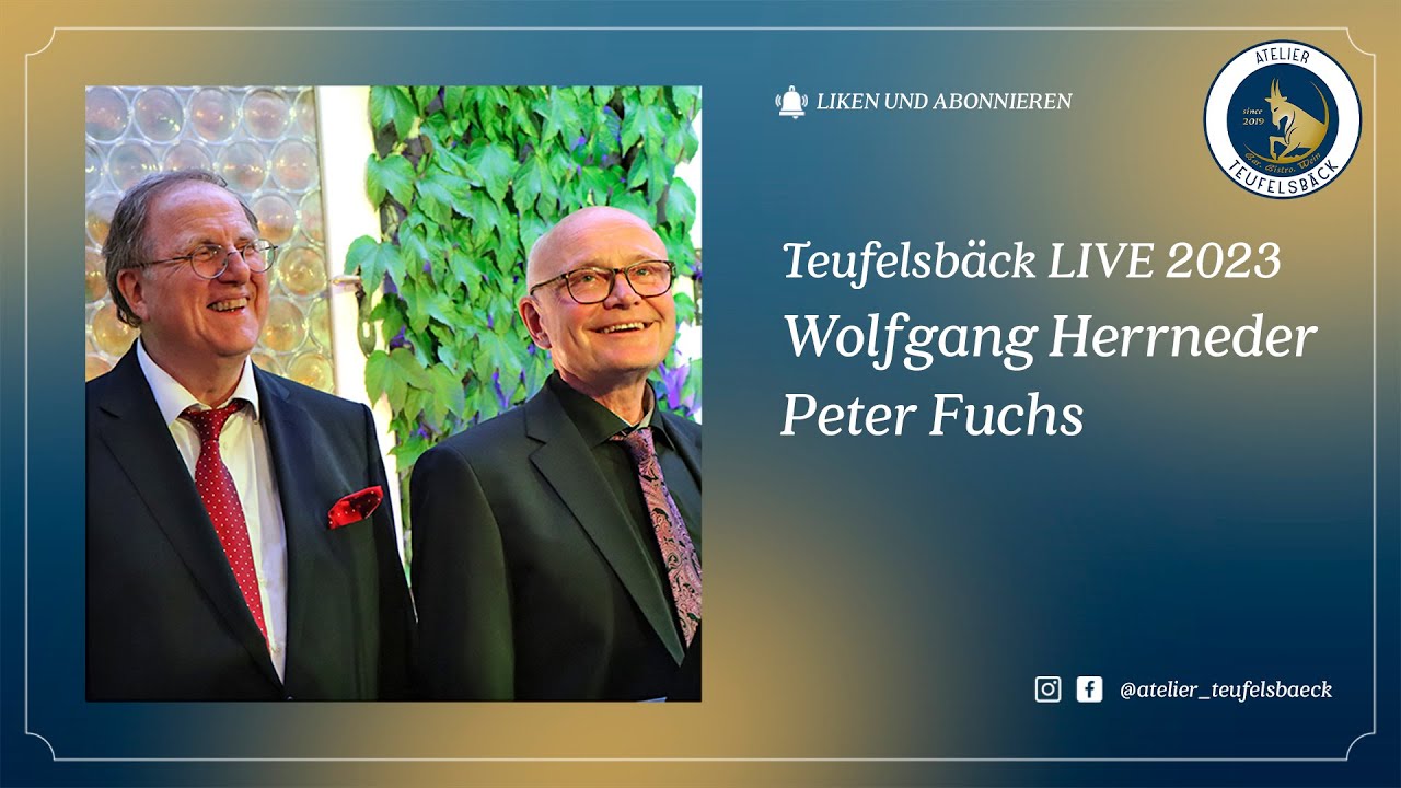 Wolfgang Herrneder & Peter Fuchs - Live im Atelier Teufelsbäck 2023