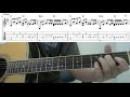 exile (Taylor Swift Feat. Bon Iver) - Easy Fingerstyle Guitar Playthough Tutorial Lesson With Tabs