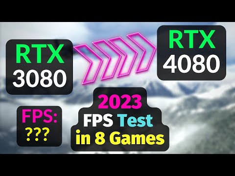 RTX 3080 vs RTX 4080 TEST in 8 Games 2023 - 1080p 1440p 4K