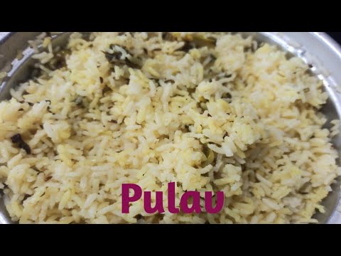 Simple And Very Easy Pulav For Masala Recipes || pulav rice in telugu || Honey Time