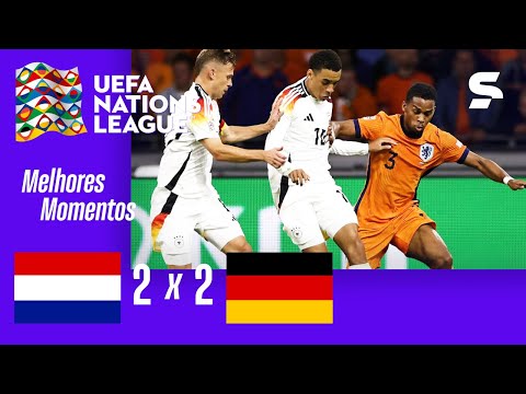 Gols e lances de Holanda x Alemanha