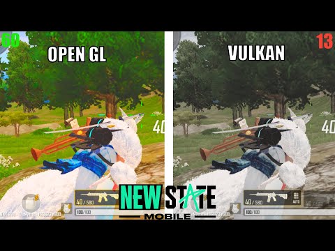 Open GL VS Vulkan | Which is the best Graphics API | NEW STATE MOBILE