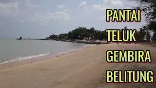 preview picture of video 'Pantai Teluk Gembira Tujuan Wisata Alternatif di Pulau Belitung'