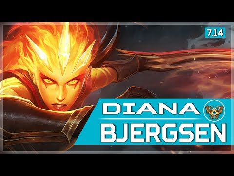 515. Bjergsen vs Hai - Diana vs Zed - Mid - July 17th, 2017 - Patch 7.14 Season 7