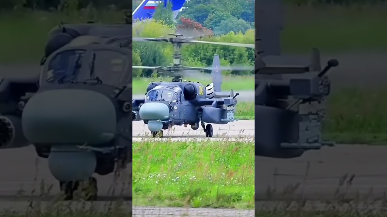 KA 52 Alligator Rusian Attack Helicopter Tank Buster and Support