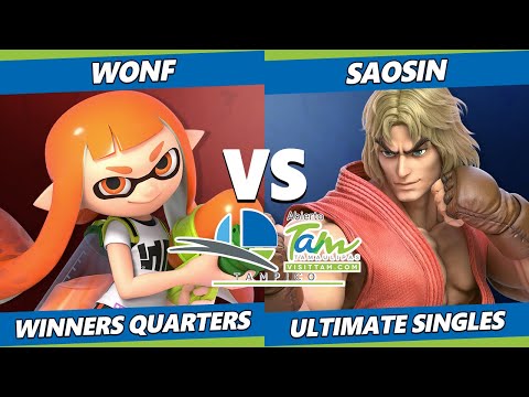 Abierto Tampico Winners Quarters - Wonf (Inkling) Vs. Saosin (Ken, Cloud) SSBU Ultimate Tournament