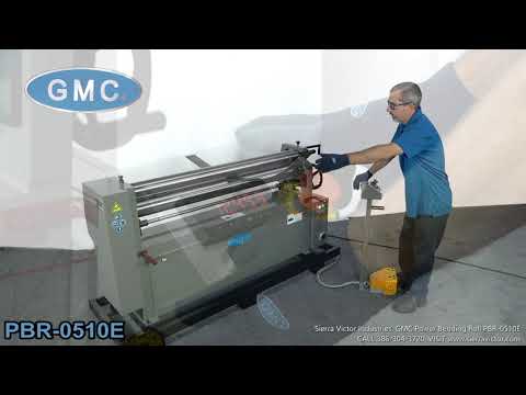GMC MACHINE TOOLS PBR-04316E Power Plate Rolls | Sierra Victor Industries (1)