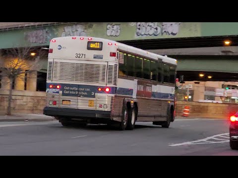 MTA Bus Company: 2006 MCI D4500CL 3271 On The QM11 At Woodhaven Boulevard & Queens Boulevard