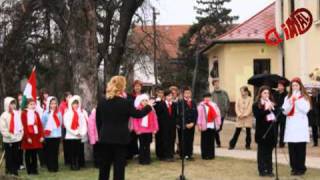 Szoborátadás Rákoshegyen 2009.04.