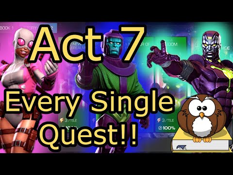 The ULTIMATE Act 7 guide - Every Single Quest! - MCOC