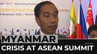 Southeast Asia leaders struggle with Myanmar crisis at summit