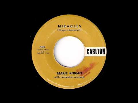 Marie Knight - Miracles [Carlton] 1959 Oldies 45 Video