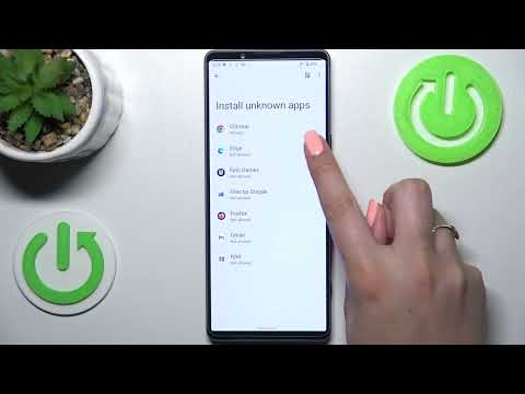How to Allow Unknown Sourcers on SONY Xperia 1 IV - Install Apps From Unknown Sources