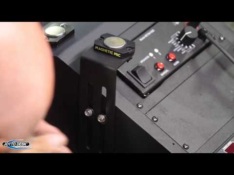 Magnetic Mic and Mounting Plate for Public Safety Vehicles
