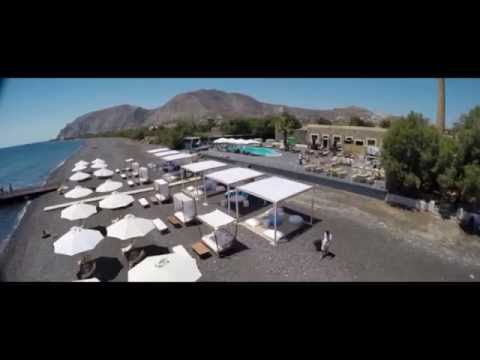 Beach party set up for Xenia Deli and Ossama Fathi Rabah Al-Sharif