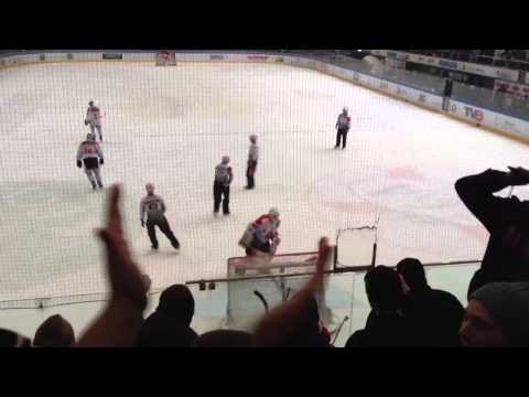 Jeff Ulmer #44 Lausanne HC 4-2 Goal VS EHC Visp (15.02.13)