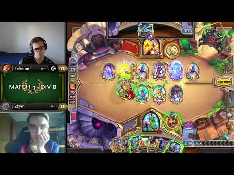 Felkeine vs Zhym - Division B - Hearthstone Grandmasters Europe 2020 Season 2 - Week 6