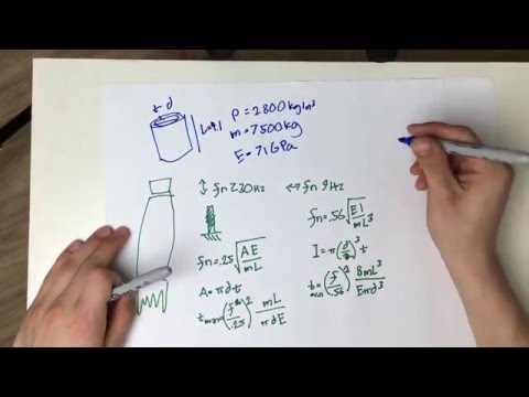Sizing a spacecraft for stiffness