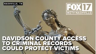 Davidson County magistrates could soon gain access to criminal records, protecting victims