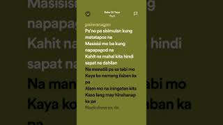 Download lagu Baka Di Tayo- Yayoi #lyrics mp3 Download lagu Baka Di Tayo- Yayoi #lyrics mp3