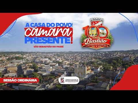 🔴 Sessão Ordinária | 08 de Setembro de 2026