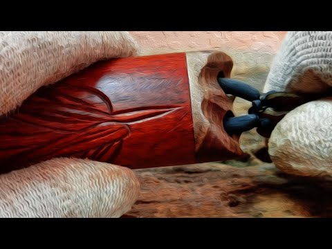 100% Handcrafted - Making "NOM Script" Pana Slingshot Hidden Rubber Tube