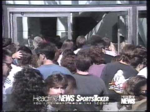 Headline News on the Opening of the Rock & Roll Hall of Fame, Sept. 1995!!