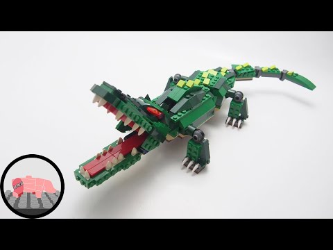 Build a LEGO Crocodile (5868)