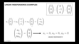 Week 06: Linear Algebra #1