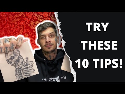 10 Tips For Tattooing Fake Skin