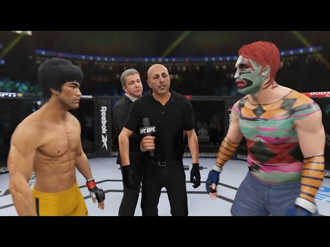 Bruce Lee vs. Clown Killer (EA sports UFC 4)