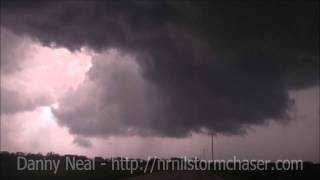 The 28th of March 2012 Americus, Kansas Wall Cloud Timelapse